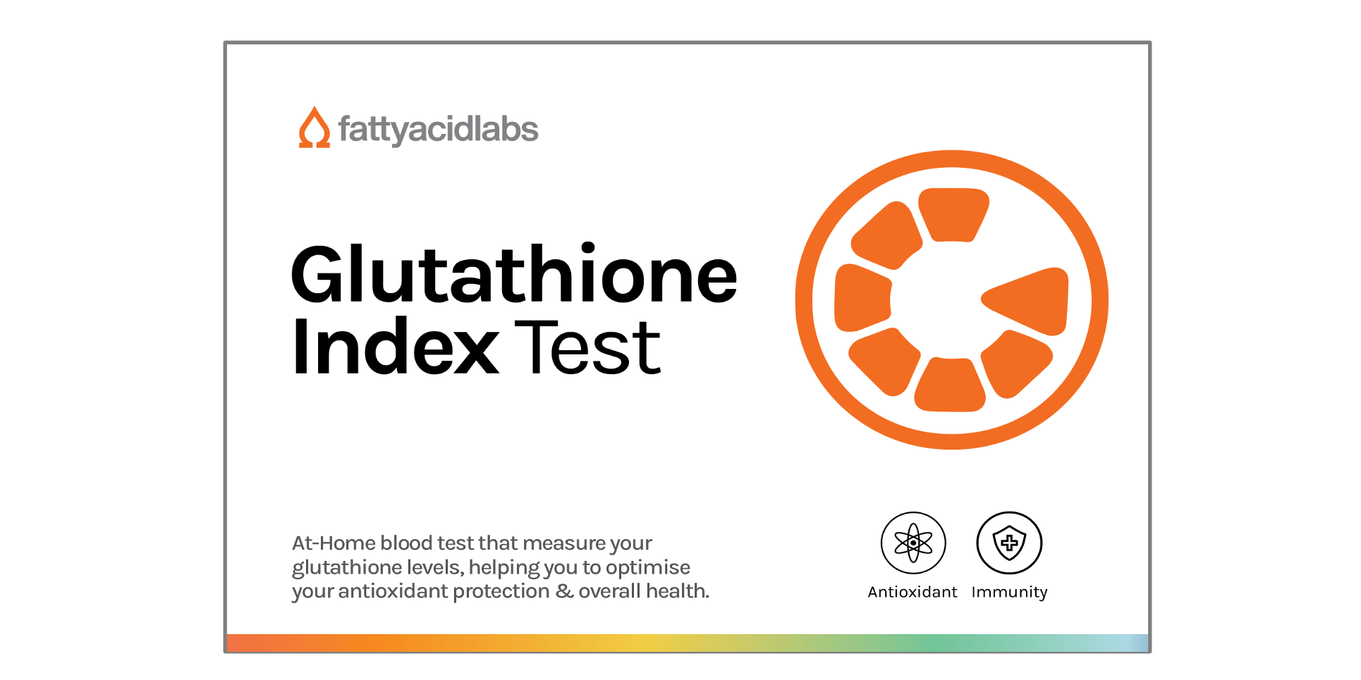 Glutathione Index at-home DBS test kit for oxidative stress and antioxidant capacity